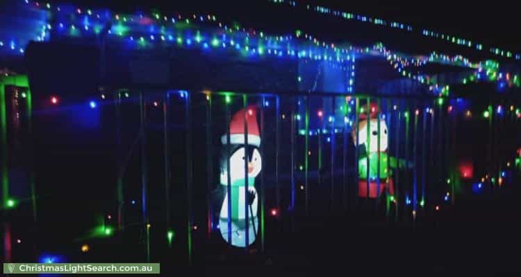 Christmas Light display at 10 Wakefield Drive, Goolwa North