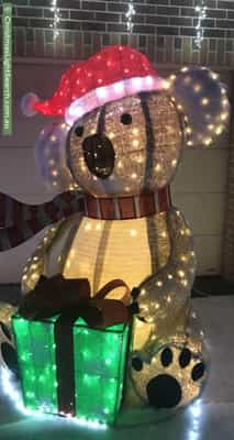 Christmas Light display at 15 Boronia Street, Bentleigh East
