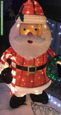 Christmas Light display at 15 Boronia Street, Bentleigh East