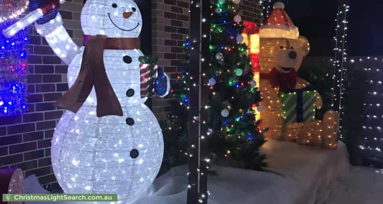 Christmas Light display at 15 Boronia Street, Bentleigh East