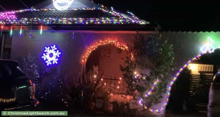 Christmas Light display at 3 Shetland Drive, Wantirna