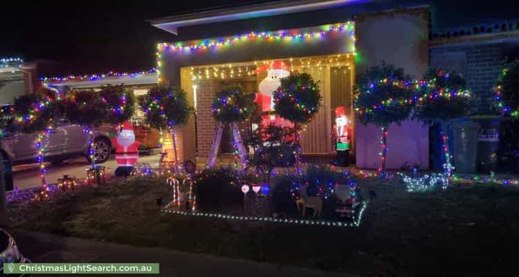 Christmas Light display at 11 Yearling Crescent, Clyde North