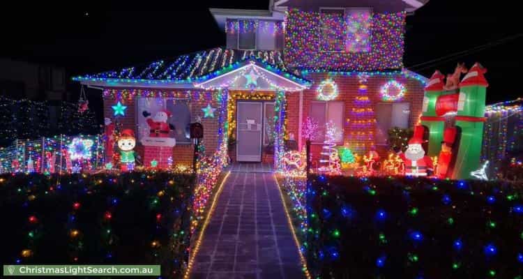 Christmas Light display at  Clyde Street, Ferntree Gully