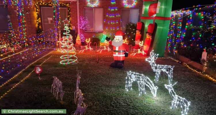 Christmas Light display at  Clyde Street, Ferntree Gully