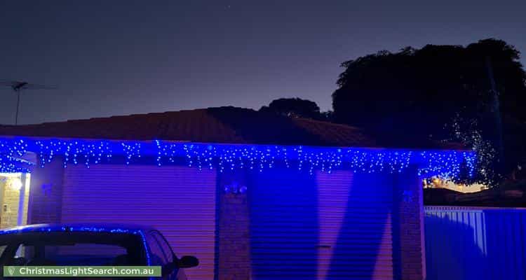 Christmas Light display at 5 Prescott Close, Paralowie