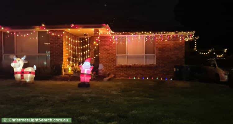 Christmas Light display at  Kanangra Crescent, Ruse