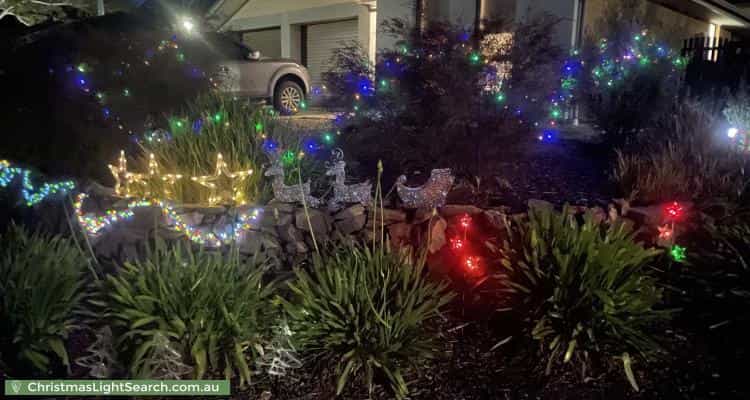Christmas Light display at 2 Lehmann Court, Mount Barker