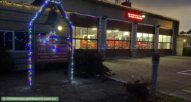 Christmas Light display at 11 Laurel Street, Whittlesea