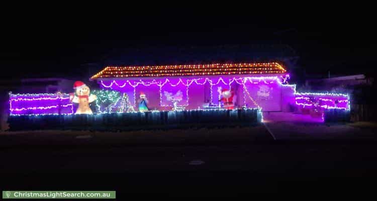 Christmas Light display at 10 Edward Street, Port Wakefield