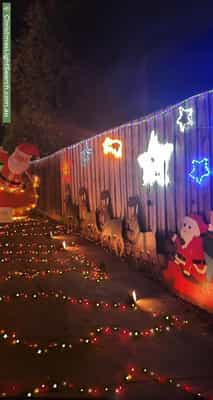 Christmas Light display at Boyd Close, Mooroolbark