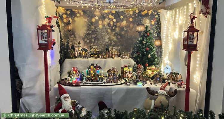 Christmas Light display at 91 Hennessy Avenue, Moorebank