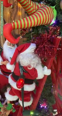 Christmas Light display at  Monte Carlo Drive, Point Cook