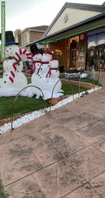 Christmas Light display at  Monte Carlo Drive, Point Cook