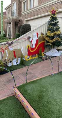 Christmas Light display at  Monte Carlo Drive, Point Cook