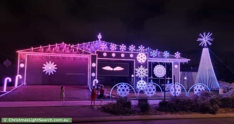 Christmas Light display at 8 Malleefowl Way, Alkimos