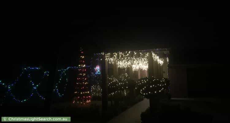 Christmas Light display at 50 Mascoma Street, Strathmore