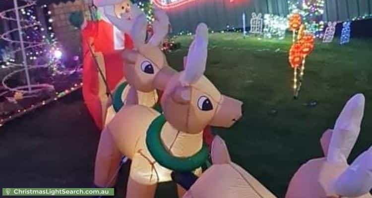 Christmas Light display at 9 Oberon Drive, Carrum Downs