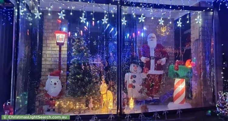 Christmas Light display at 9 Oberon Drive, Carrum Downs
