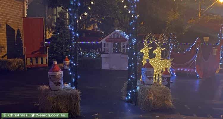 Christmas Light display at 49 Fitzwilliam Road, Old Toongabbie