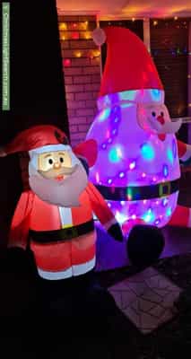 Christmas Light display at 21 Dolphin Boulevard, Aldinga Beach