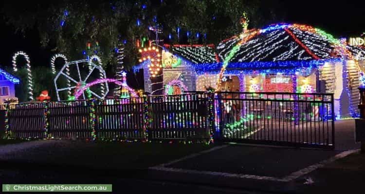 Christmas Light display at  Hordern Road, Mount Evelyn