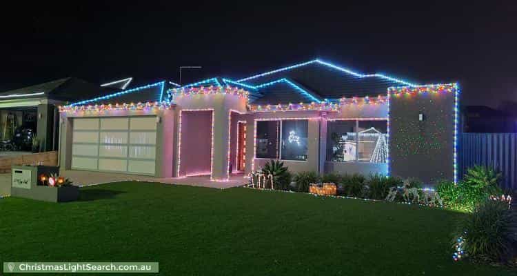 Christmas Light display at  Etna Link, Yangebup