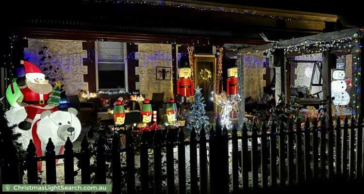 Christmas Light display at 1 Fifth Street, Minlaton