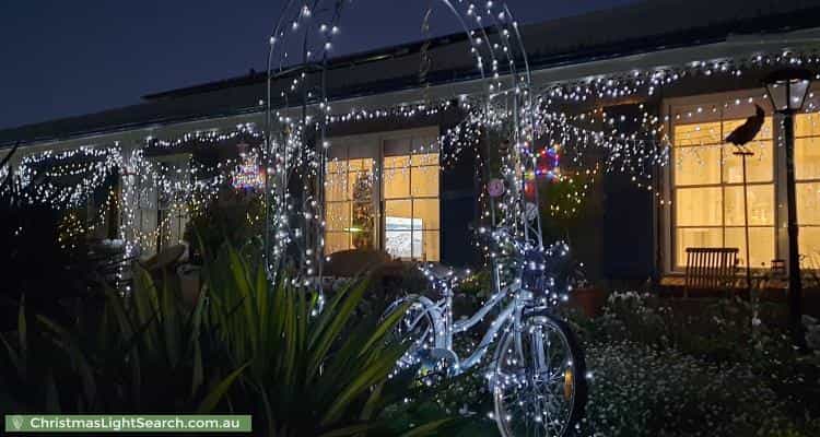 Christmas Light display at 3 Strathview Court, Wynn Vale