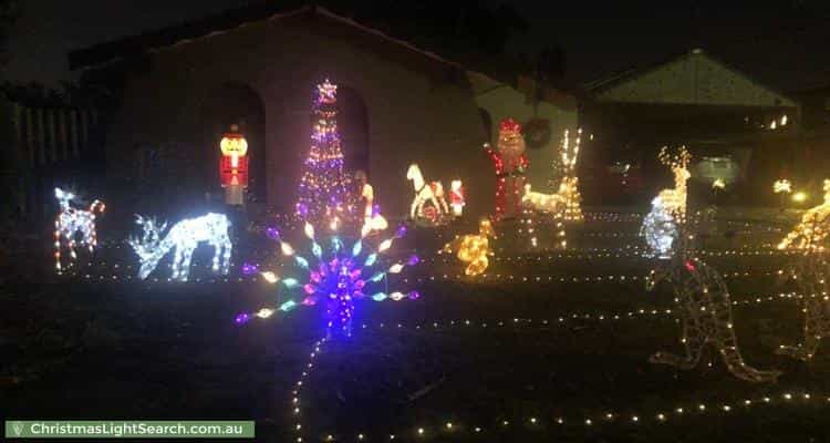 Christmas Light display at  Narval Way, Ferndale