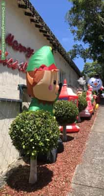 Christmas Light display at 2 Magic Grove, Mosman