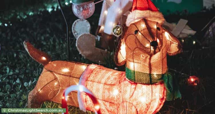 Christmas Light display at 31 Symers Street, Kambah