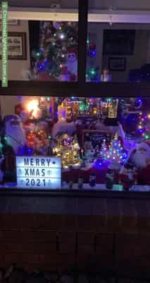 Christmas Light display at 213 Craigieburn Road, Craigieburn