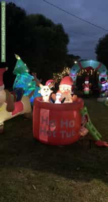 Christmas Light display at 213 Craigieburn Road, Craigieburn