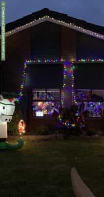 Christmas Light display at 213 Craigieburn Road, Craigieburn
