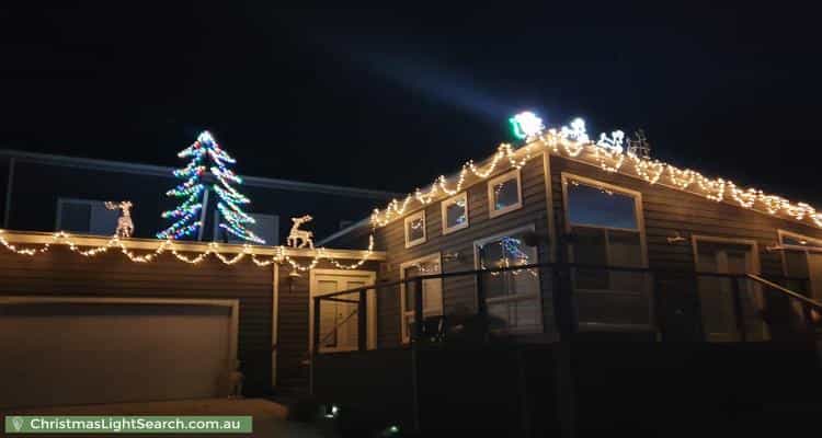 Christmas Light display at 46 Andrews Avenue, Kooringal