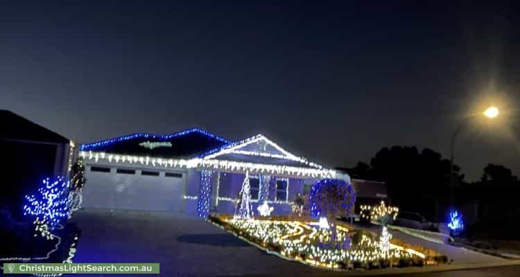 Christmas Light display at 29 Mortar Pass, Byford