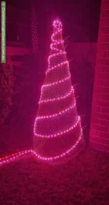 Christmas Light display at 83 Korumburra Road, Wonthaggi