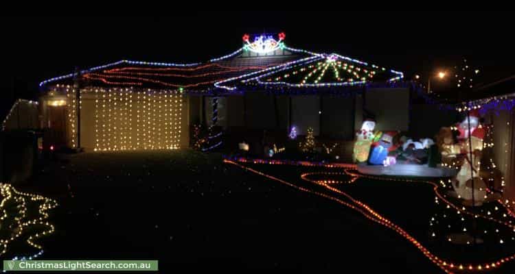 Christmas Light display at 27 Giglia Drive, Sinagra