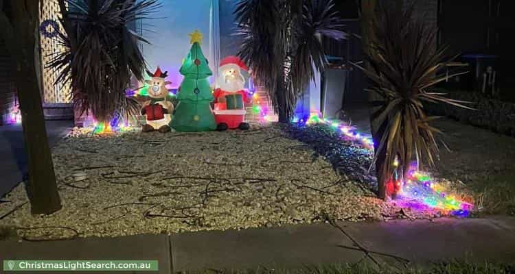 Christmas Light display at 16 Brumby Street, Wyndham Vale