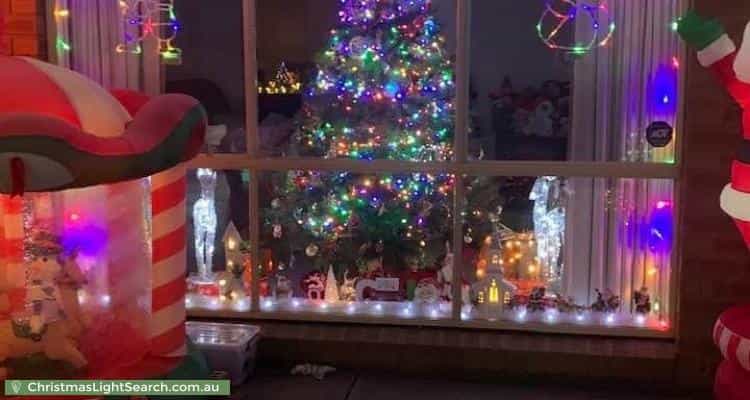Christmas Light display at 35 Clarafield Crescent, Tarneit