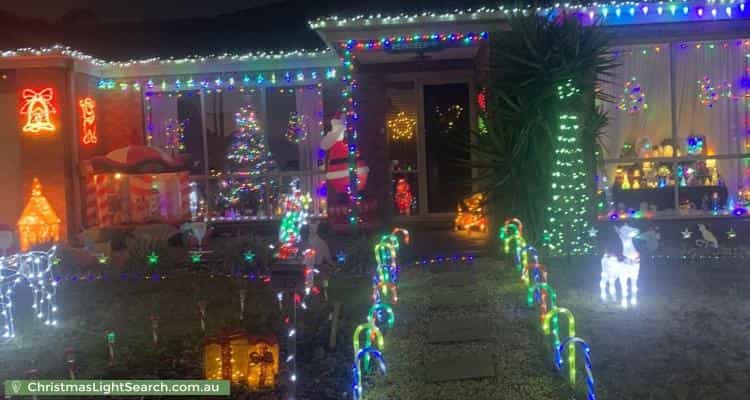 Christmas Light display at 35 Clarafield Crescent, Tarneit