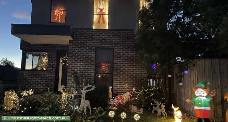 Christmas Light display at 17 Dale Avenue, Pascoe Vale