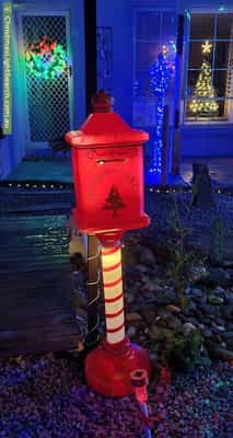 Christmas Light display at 4 Gilmore Street, Pakenham