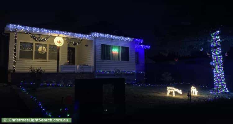 Christmas Light display at 1 Highton Street, Ringwood East