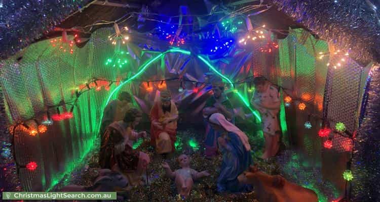 Christmas Light display at 32 Ninth Avenue, Woodville North