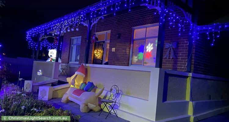Christmas Light display at 39 Airlie Avenue, Prospect