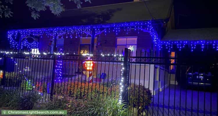 Christmas Light display at 39 Airlie Avenue, Prospect