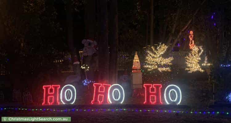 Christmas Light display at 901 South Western Highway, Byford