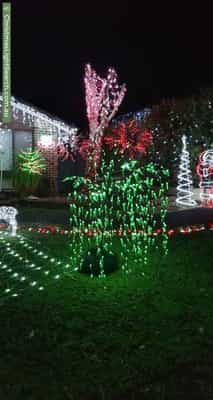 Christmas Light display at 73 Amphitheatre Circuit, Baulkham Hills