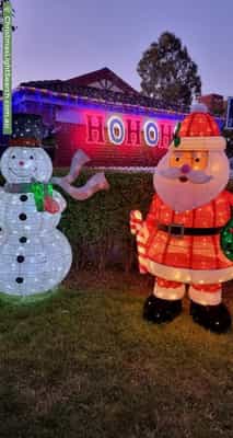Christmas Light display at 33 Franklin Close, Wallan